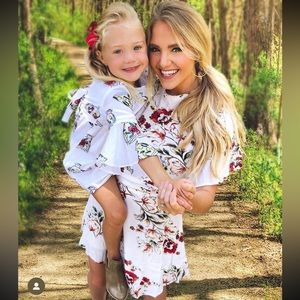 Vici Floral White Mini Dress